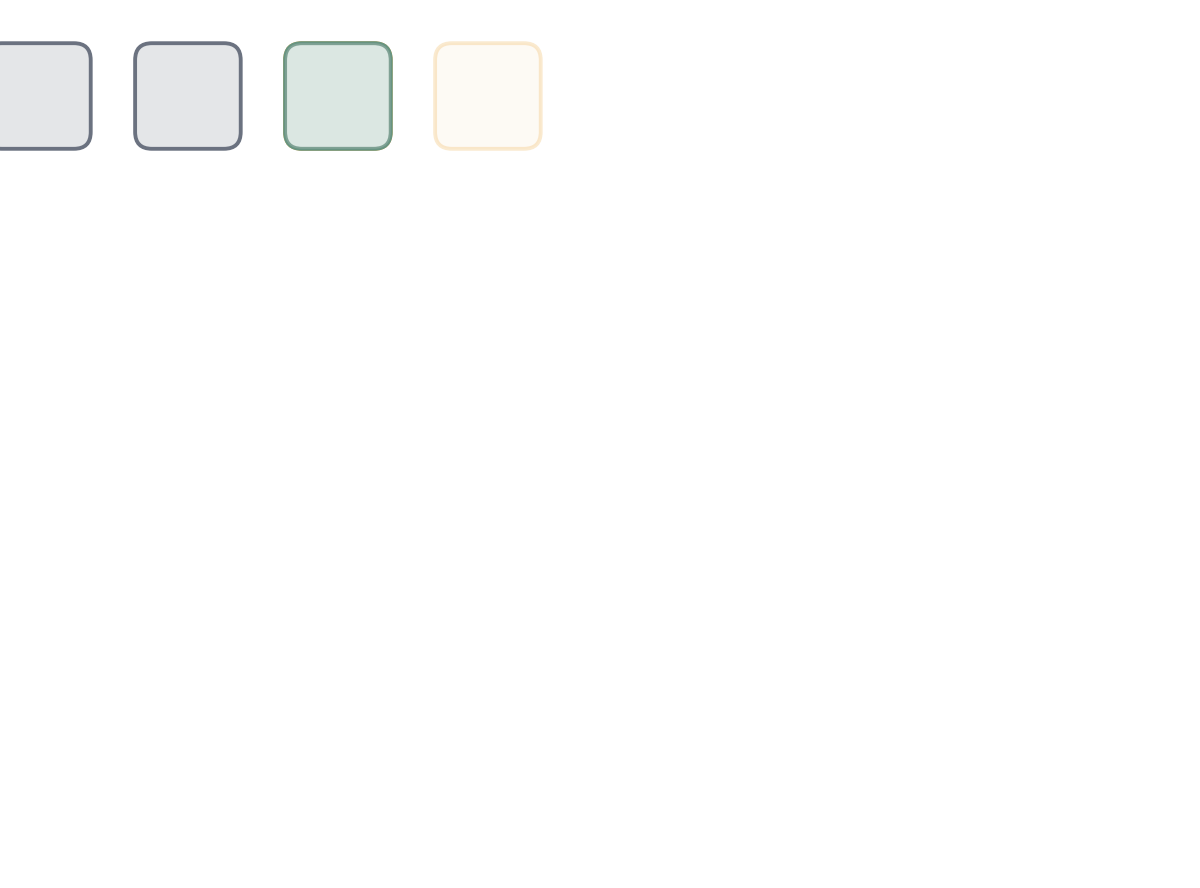 Animation of block text diffusion: a grid of noisy tokens is denoised and committed over several steps, then appended to the prefix